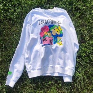 TAKA Original [ Eternet 002] Captain Lael love life crewneck